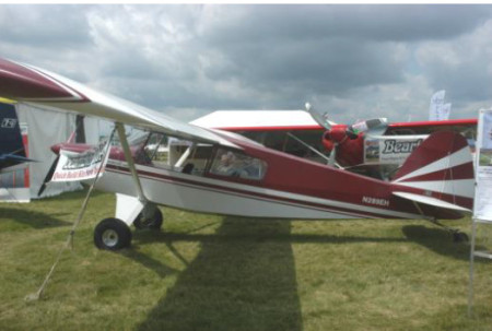 Bob had his Bearhawk LSA at the Bearhawk Aircraft booth.